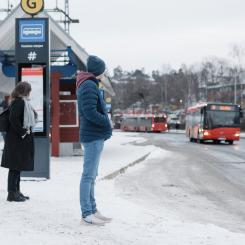 Det råder en ökad medvetenhet om att elbussar kan förlora räckvidd under kalla förhållanden, särskilt när batterierna används för uppvärmning eller kylning. Foto: Ruter As