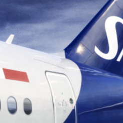 SAS ökar antalet passagerare med 7 procent. Foto: SAS