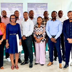 SGLs team i Tanzania. Foto: SGL