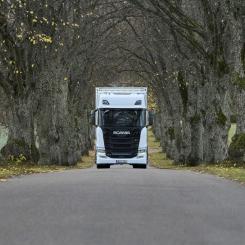 Scania prisas för hållbara ellastbilar Foto: Scania