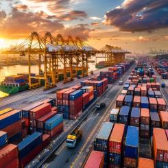 Den gemensamma flottan kommer att täcka 7 stora handelsvägar inklusive Asien/USAs västkust, Asien/USAs östkust, Asien/Mellanöstern, Asien/Medelhavet, Asien/Nordeuropa, Mellanöstern–Indien/Europa och Transatlantisk. Foto: Creative Commons Lic, (pixabay) Kredit: TungArt7