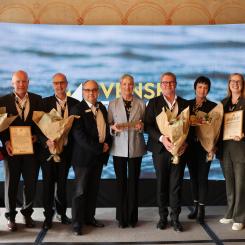 Vinnaren av Årets sjöfartsgärning 2025. Foto: Föreningen Svensk Sjöfart