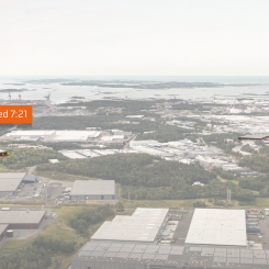 Bockasjö och Platzer utvecklar 130 000 kvadratmeter logistikyta på fastigheterna Sörred 8:12 och Sörred 7:21 i Torslandaområdet. Foto: Platzer