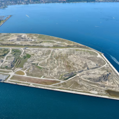 By & Havn är byggherre för den nya containerterminalen. Foto: By & Havn / Dragør Luftfoto