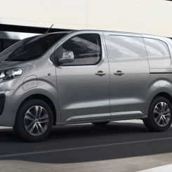 Peugeot Expert var Sveriges mest sålda eldrivna lätta lastbil januari - februari 2022. Foto: eComExpo