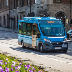 Flexlinjetrafiken i Göteborg och Mölndal blir eldriven framöver. Foto: Eddie Löthman
