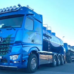 SCR, selektiv katalytisk reduktion är beroende av tillsatsen AdBlue. Foto: Arom-dekor Kemi