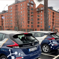 Är man hyresgäst hos Ängelholmshem blir man erbjuden bilpool. Foto: Ängelholmshem