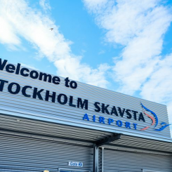 Skavsta flygplats säljs. Foto: Stockholm Skavsta Flygplats