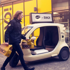 Nu pluggar Favo in sig på Bzzts leveransplattform. Foto: Bzzt