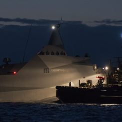 Marinen anskaffar cirka femton nya logistikfartyg. Foto: Marinen