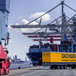 Under räkenskapsåret 2021 ökade Dachser sin konsoliderade omsättning med 26,0 procent till 7,1 miljarder euro. Foto: Dachser