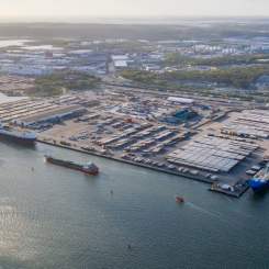 Det största klivet i kundnöjdhet gjordes av terminaloperatören Gothenburg RoRo Terminal. Foto: Göteborgs Hamn
