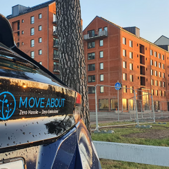 Move About levererar delad mobilitet till Ängelholmshem. Foto: Move About