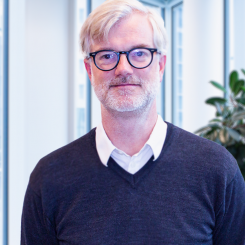 Jesper Tunér är vd på Barkfors. Foto: Barkfors