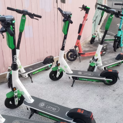 KAK kräver att mångfalden aktörer som tillhandahåller el-sparkcyklar garanteras. Foto: KAK