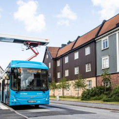 Västtrafiks elbussar har bidragit till lägre bullernivåer och förbättrad hälsa hos närboende visar en ny studie. Foto: Eddie Löthman