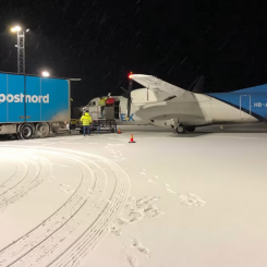 PostNord börjar åter flyga frakt från Jönköping till Stockholm-Arlanda. Foto: Jönköping Airport