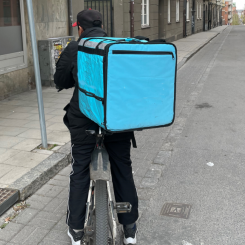 VTI startar 4-årigt forskningsprojekt om cykellogistik. Foto: Tiina Mauritzell