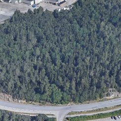 Här tänker Logicenters bygga en toppmodern anläggning med en total yta om 53 050 kvadratmeter. Foto:  Logicenters