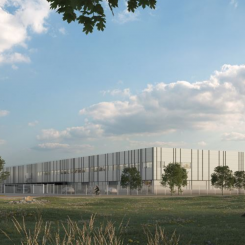 Långeberga har två år i rad utsetts till Sveriges bästa logistikläge. Foto: Castellum