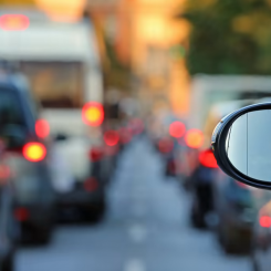 Infrastrukturplaneringen behöver utgå från ett minskat trafikarbete. Foto: IVL