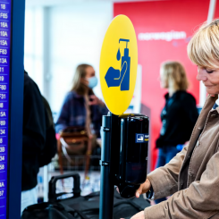 Läget kommer periodvis att vara utmanande när det gäller kösituationen på Arlanda. Foto: Swedavia