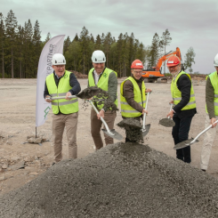 Logistikpartner etablerar en ny modern och hållbar logistikfastighet i Ulricehamn. Foto: Logistic Contractor