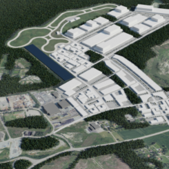 Satsningen  på logistik- och teknikparken görs i samarbete med Aros Property Development. Foto:  Enköpings kommun