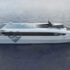 Echandia får order på batterisystem för en utsläppsfri höghastighetskatamaran för kommersiell trafik i Stockholm. Foto: Echandia