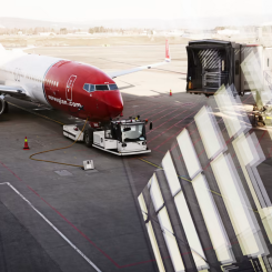 Fem miljoner passagerare flög med Norwegian under andra kvartalet 2022, en kraftig ökning från tidigare. Foto:  Norwegian