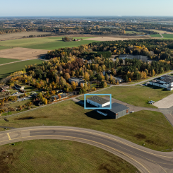 Flygfoto över skavstaområdet. Foto: Arlandastad Group