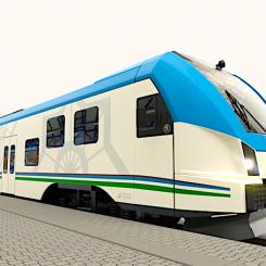 Tågens låggolvskonstruktion gör dem tillgängliga för alla. Foto: Škoda Group