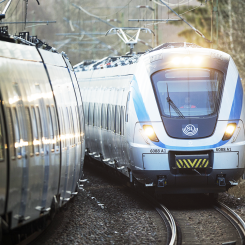 Den största minskningen syns i tunnelbana och pendeltåg. Foto: SL