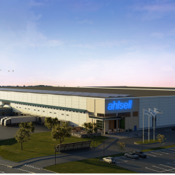 Rendering av byggnaden. Foto: SLP