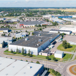 Fastigheten Glaskulan 5 i Linköping. Foto SLP