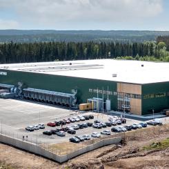 Logistikfastigheten Rönnedal 1 i Ulricehamn. Foto: SLP