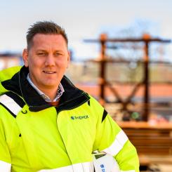Smidmek vill vara det självklara valet för montage av lager- och logistikhallar. Foto: Smidmek