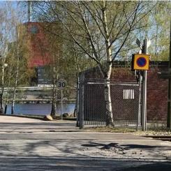 Godsbangården vid Södertälje hamn. Foto: Trafikverket
