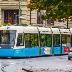 Göteborgs spårvagn av typen M32 Foto: Dekra
