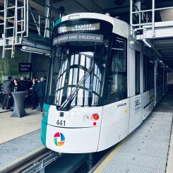 De nya vagnarna är en del av ViP:s satsning på högre kapacitet, förbättrad tillgänglighet och ökad komfort i lokaltrafiken. När de tekniska testerna och personalutbildningen är klara kommer TRAMLINK att tas i bruk på stadens linjer. Foto: Stadler