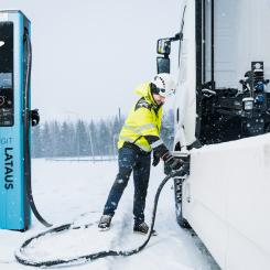 Ellastbil i Hämeenlinna. Foto: SSAB