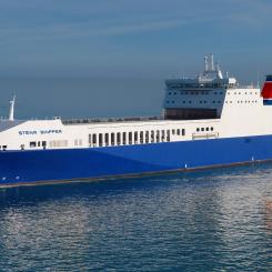 Stena Shipper byggdes år 2012 på det danska varvet Odense Yard. Foto: Stena RoRo
