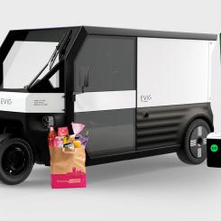 Det nya fordonet Evig. Foto: foodora