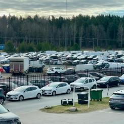 Novembers statistik visar att fordonsregistreringarna minskar Foto: Stina Wickenberg