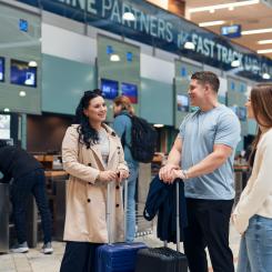 Antalet passagerare ökade med knappt sju procent. Foto: Johan Westerlind 003