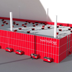 Prime Cargo väljer AutoStore-lösning till ett lager i Vestby, fyra mil söder om Oslo. Foto: Swisslog