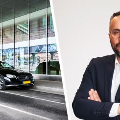Dimitrios Nikopoulos, ordförande Taxi Stockholm. Foto: Taxi Stockholm
