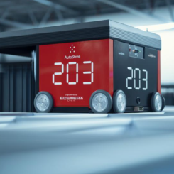 Thansens senaste butik i Köpenhamn har fått en AutoStore-lösning bestående av 14 robotar och över 18 000 papperskorgar. Foto: Element Logic