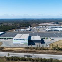 Logistikfastigheten i Torsvik, Jönköping. Foto: Cushman & Wakefield